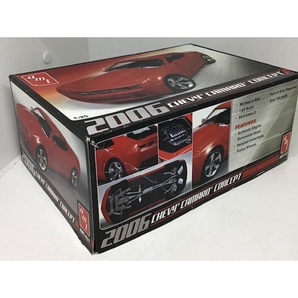 2006 Chevy Camaro Concept Car Plastic Model Kit AMT 1:25 631 Skill 2 PARTS - Picture 4 of 8